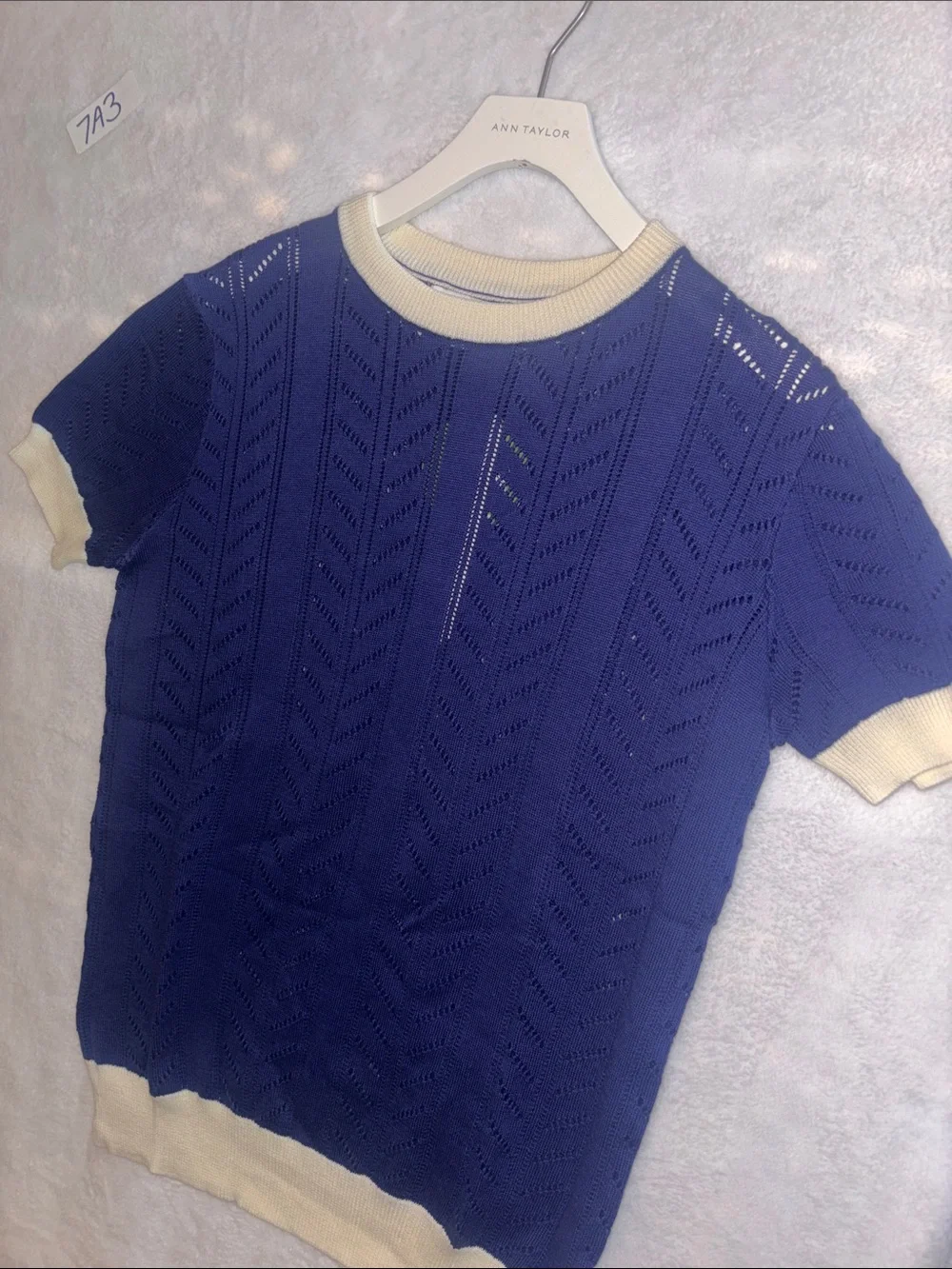 Oxknit medium blouse NWT